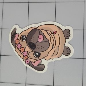 Pug Sticker